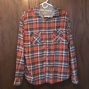 Mossimo Supply Co. • plaid button-down